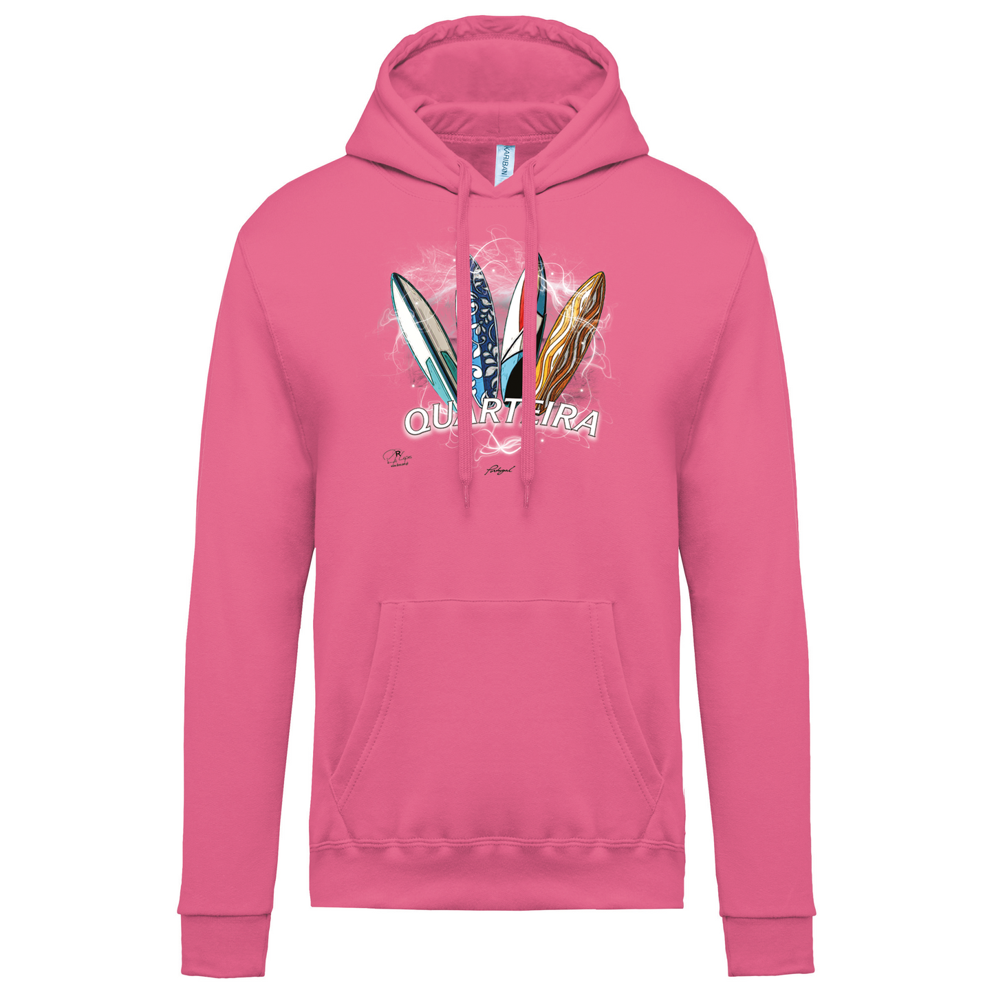 Sweatshirt Kariban com Capuz Surfboards Quarteira