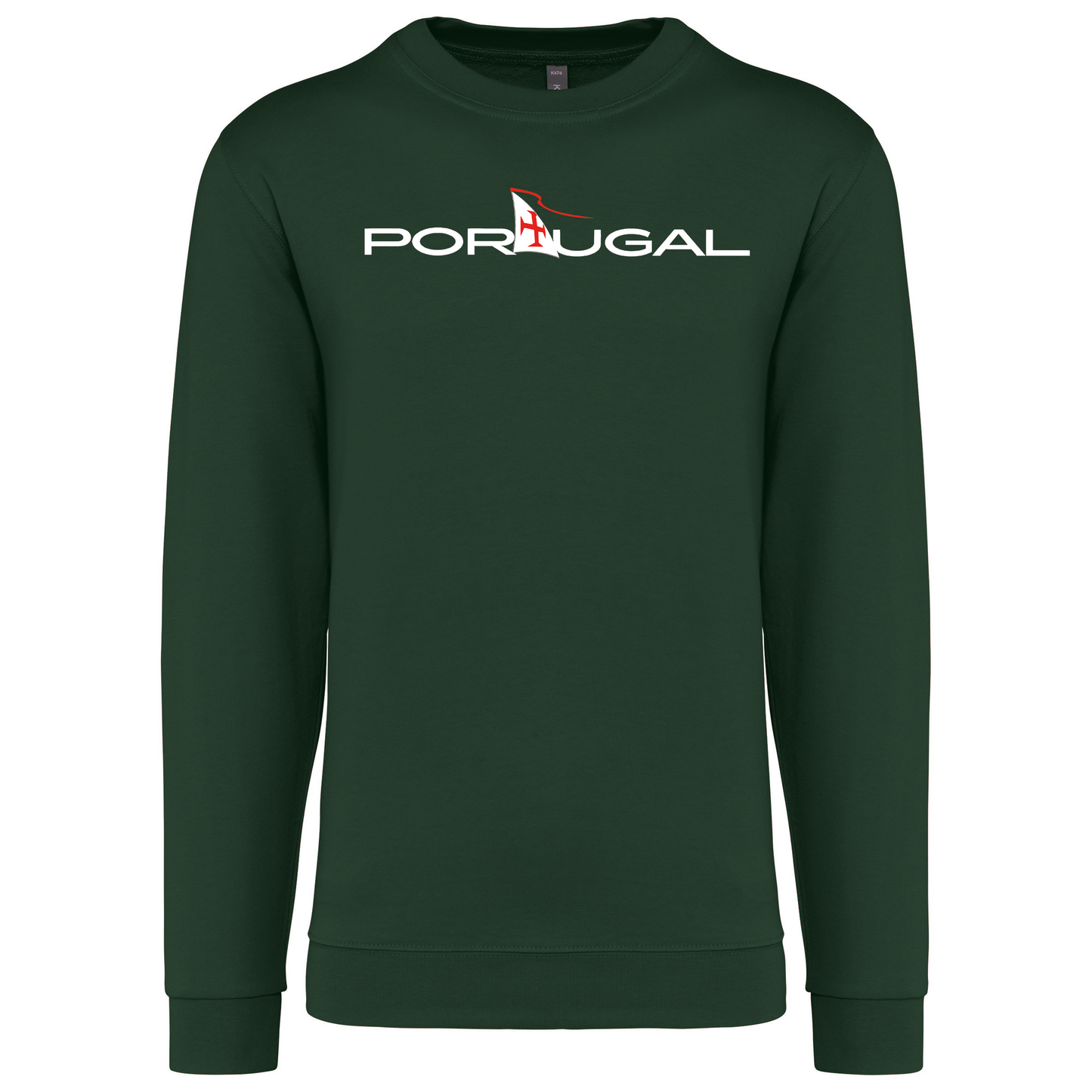 Sweatshirt Kariban sem Capuz Vela