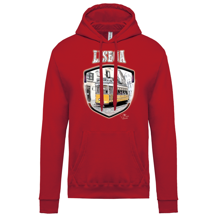 Sweatshirt Kariban com Capuz Lisbon Shield