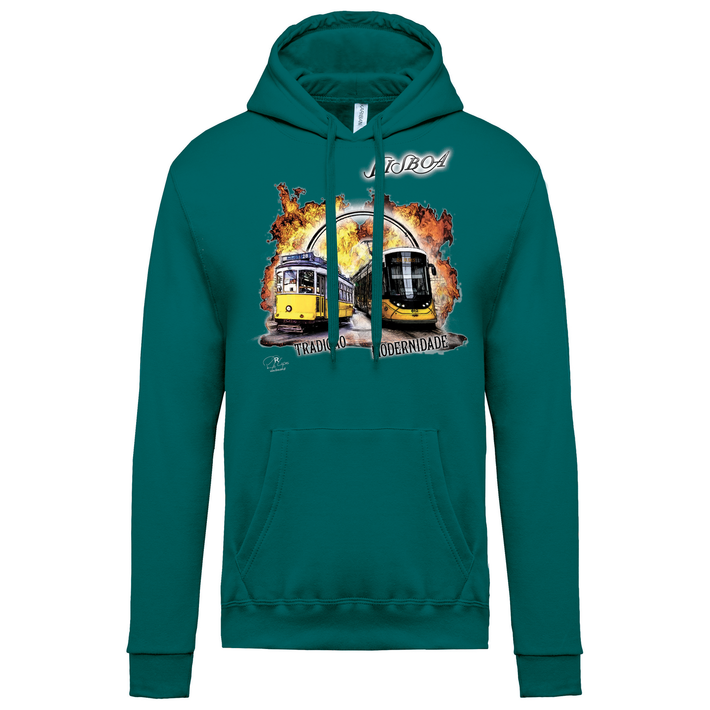 Sweatshirt Kariban com Capuz Tradição e Modernidade