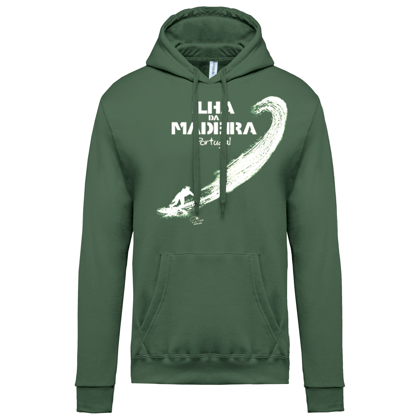 Sweatshirt Kariban com Capuz Surf Ilha da Madeira