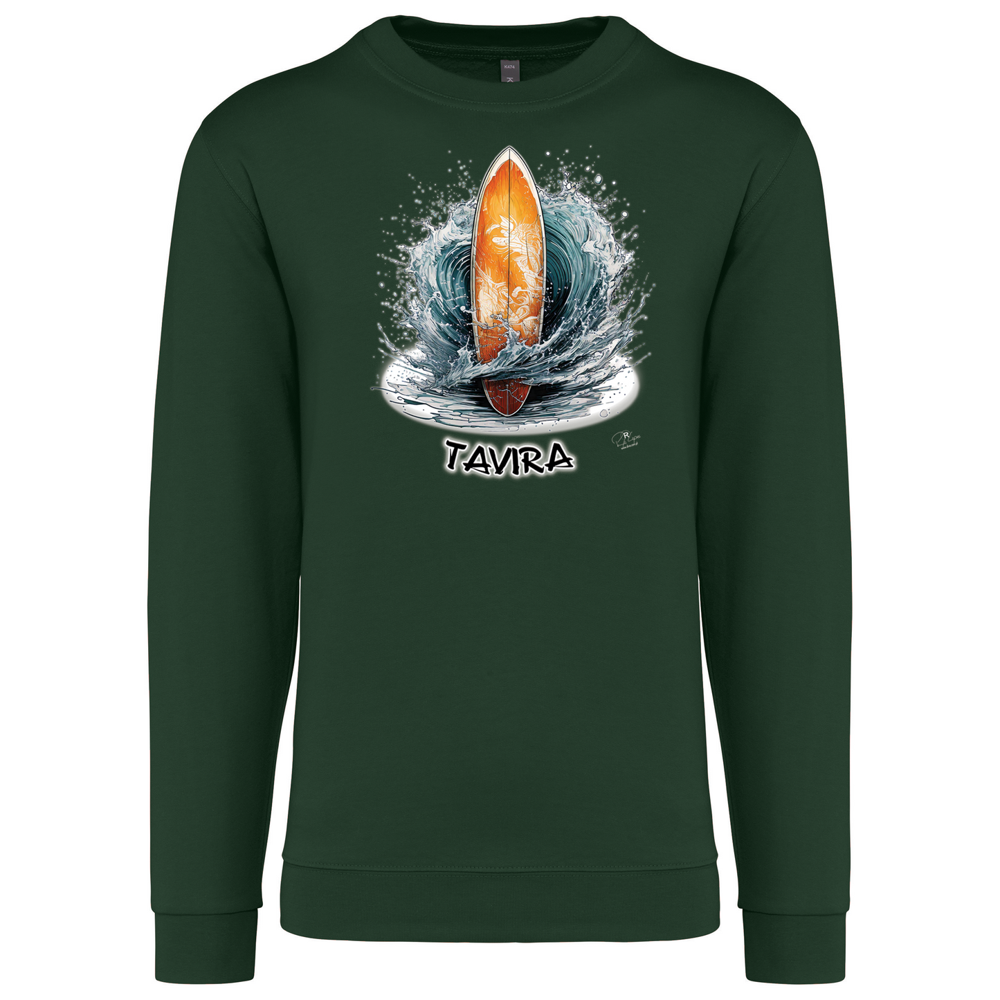Sweatshirt Kariban sem Capuz Prancha Tavira