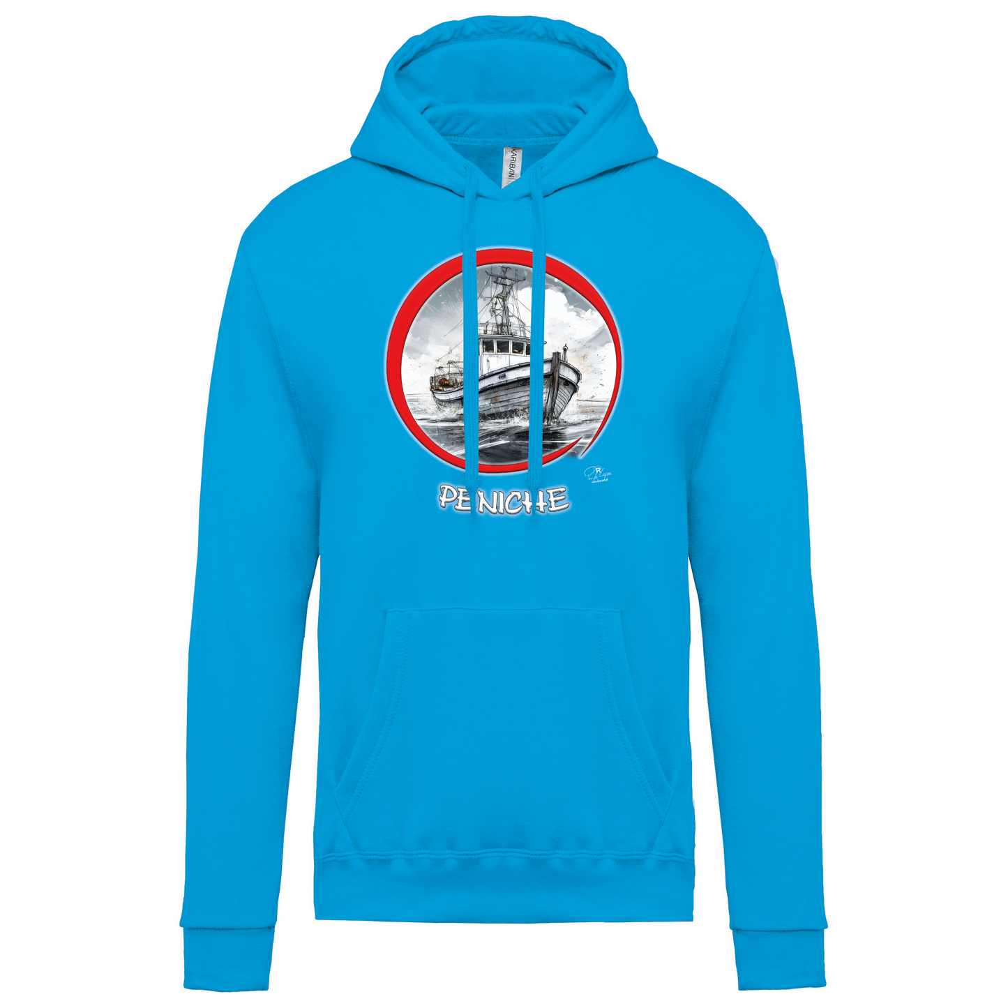 Sweatshirt Kariban com Capuz Traineira Peniche