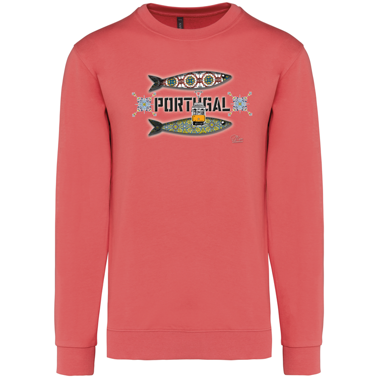 Sweatshirt Kariban sem Capuz Duas Sardinhas Coimbra