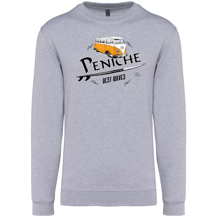 Sweatshirt Kariban sem Capuz Pão de Forma Peniche