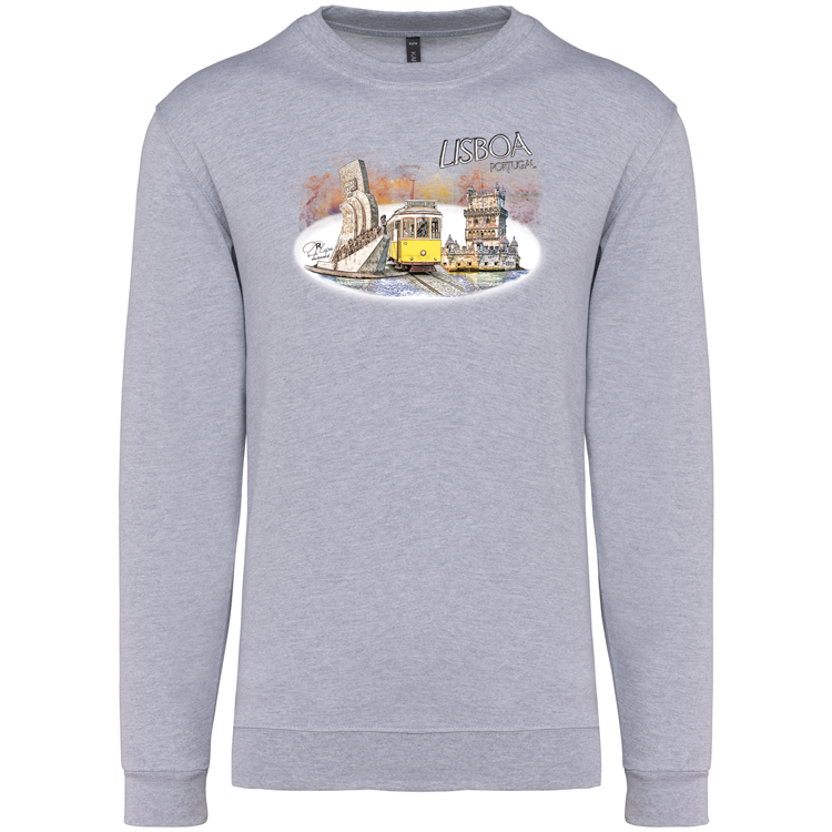 Sweatshirt Kariban sem Capuz Monumentos Belém
