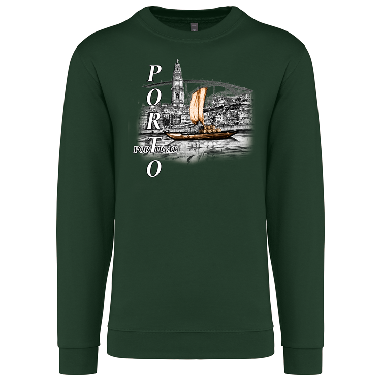 Sweatshirt Kariban sem Capuz Ribeira
