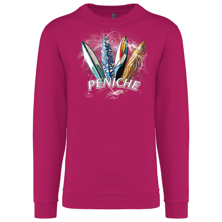 Sweatshirt Kariban sem Capuz Surfboards Peniche