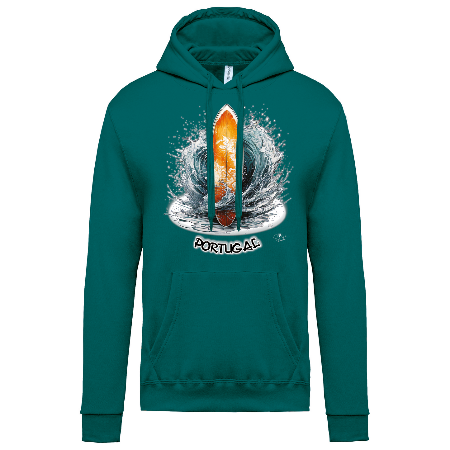 Sweatshirt Kariban com Capuz Prancha Portugal