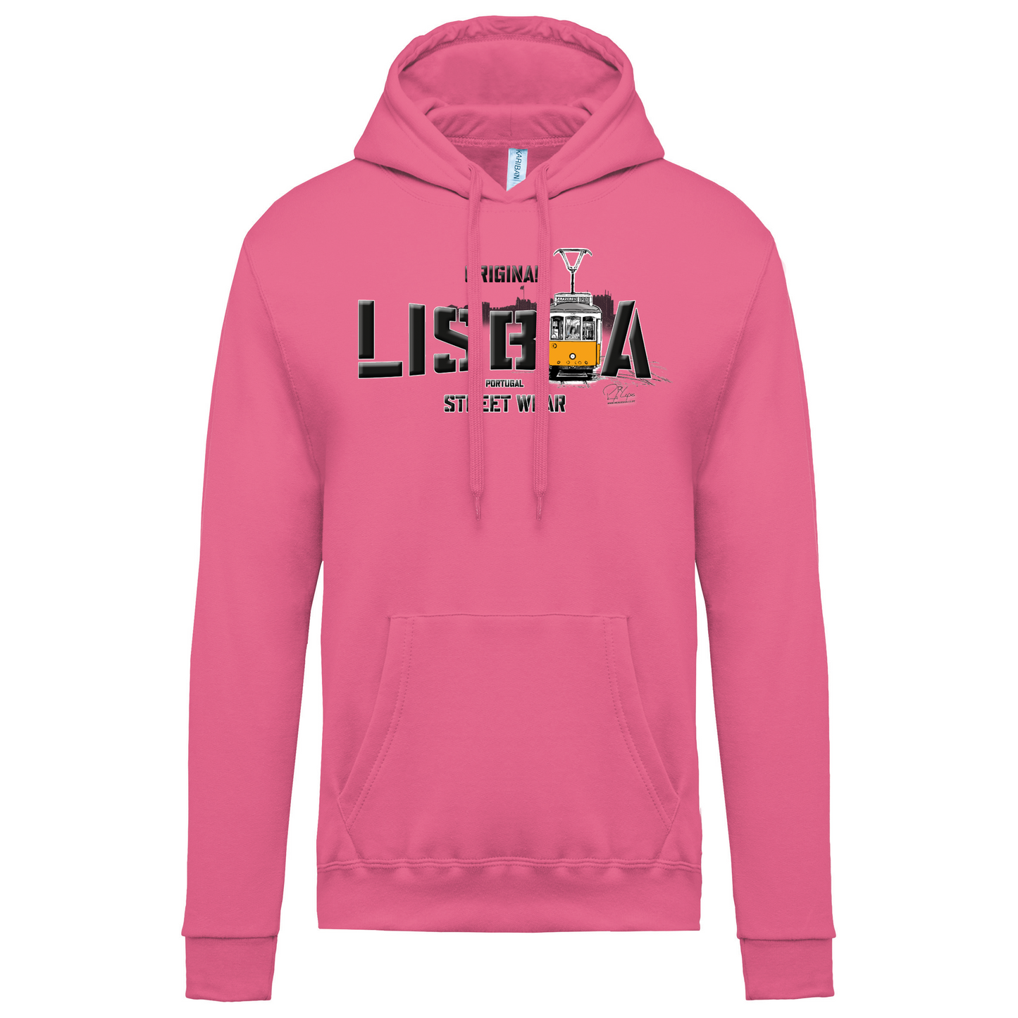 Sweatshirt Kariban com Capuz Original Lisboa