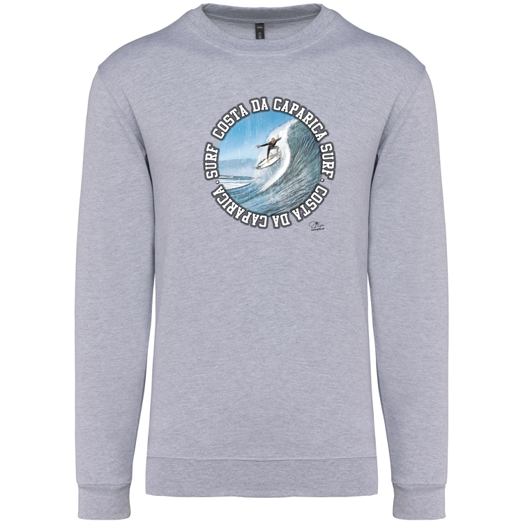 Sweatshirt Kariban sem Capuz Monster Waves 2 Costa da Caparica
