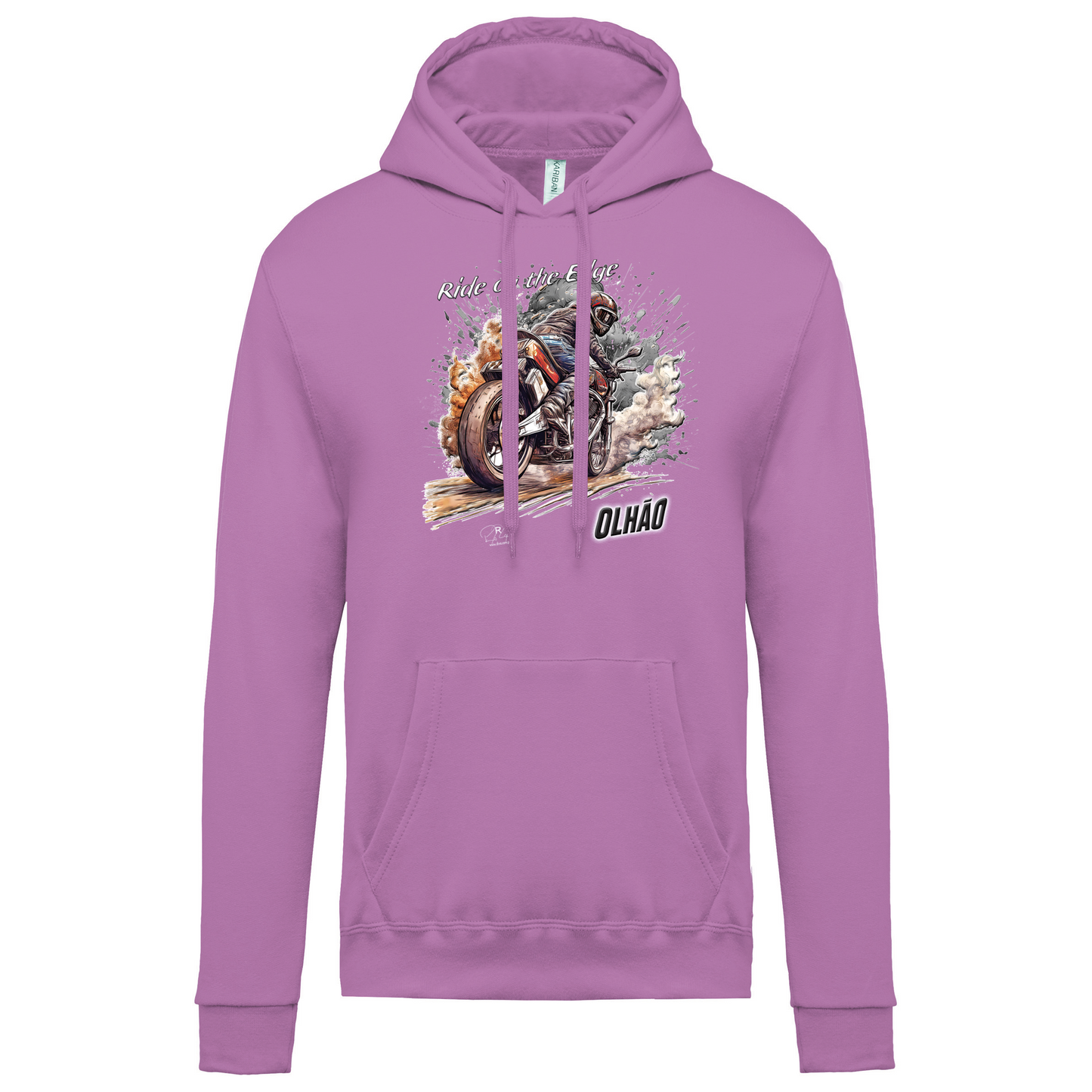 Sweatshirt Kariban com Capuz Ride on the Edge Olhão