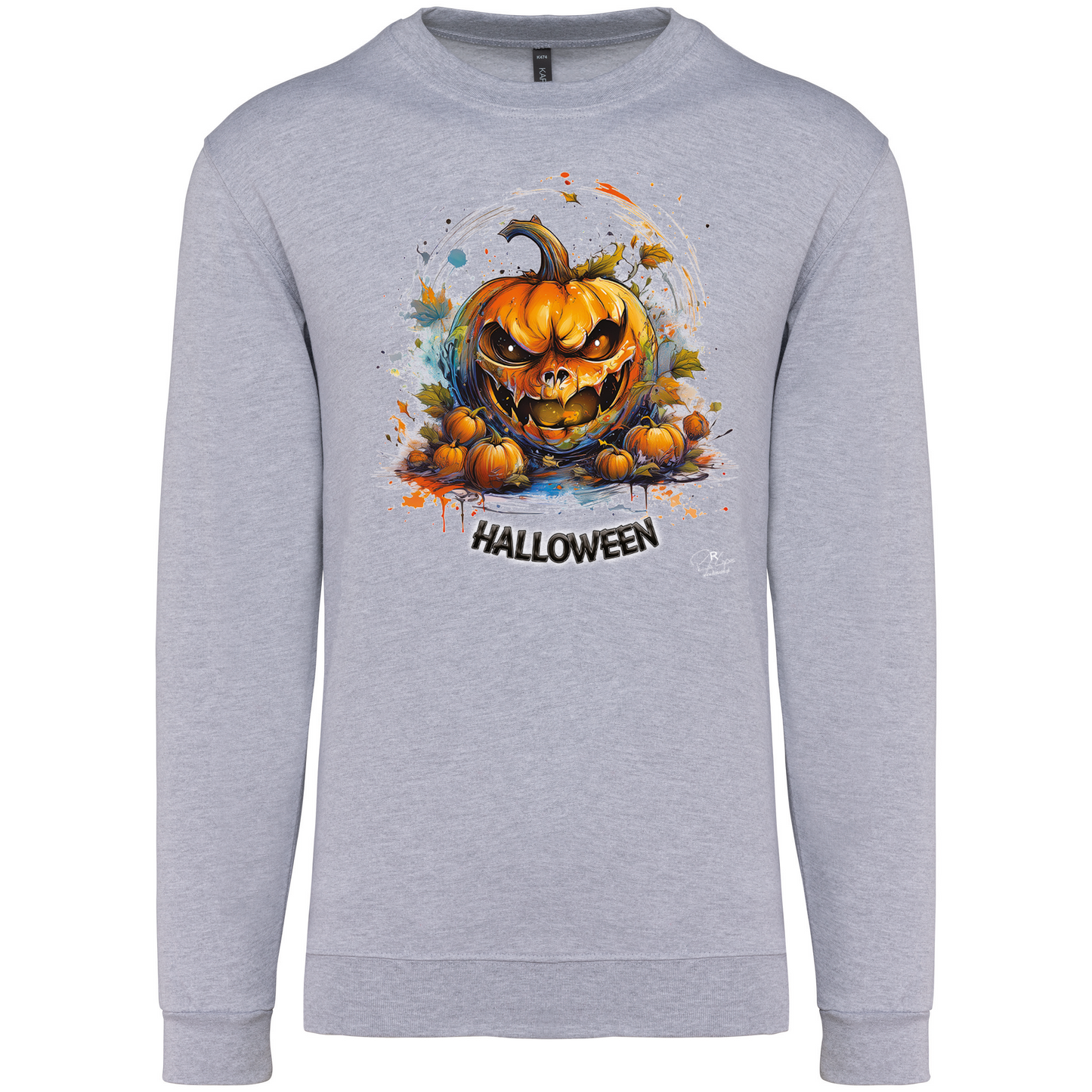 Sweatshirt Kariban sem Capuz Abóbora