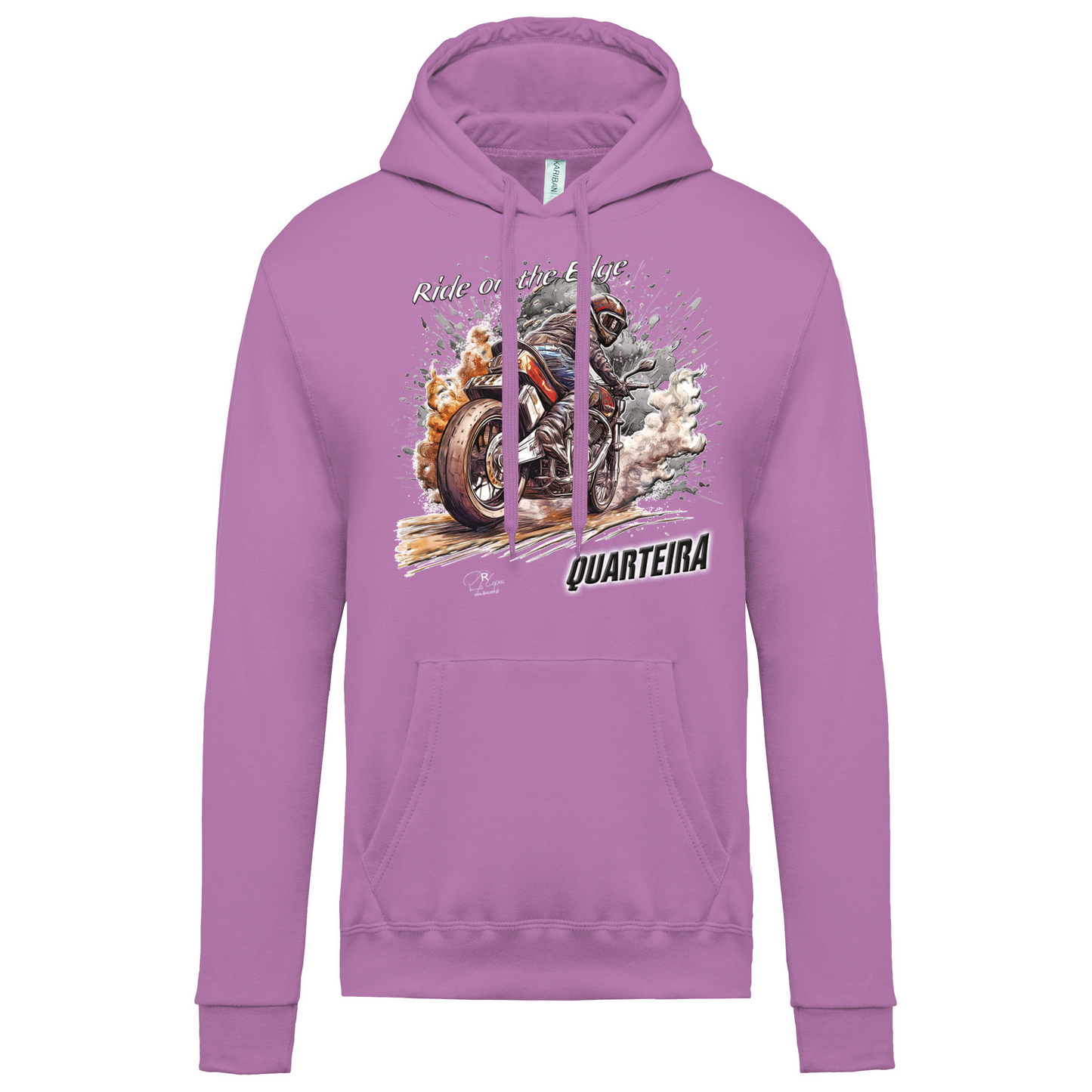 Sweatshirt Kariban com Capuz Ride on the Edge Quarteira