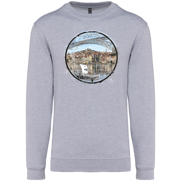 Sweatshirt Kariban sem Capuz Selo Porto