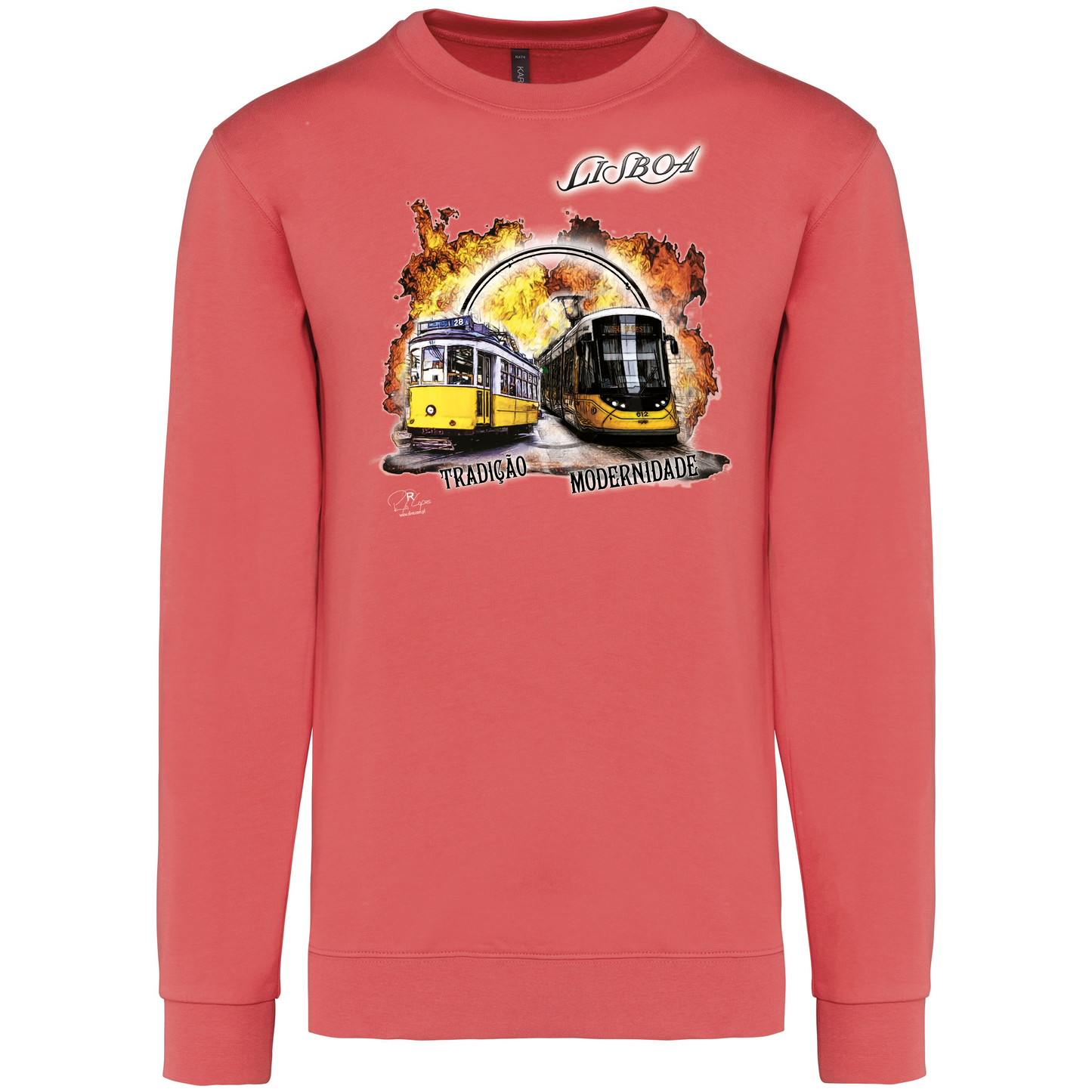 Sweatshirt Kariban sem Capuz Tradição e Modernidade