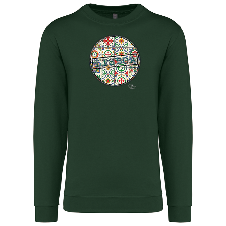 Sweatshirt Kariban sem Capuz Pin Lisboa