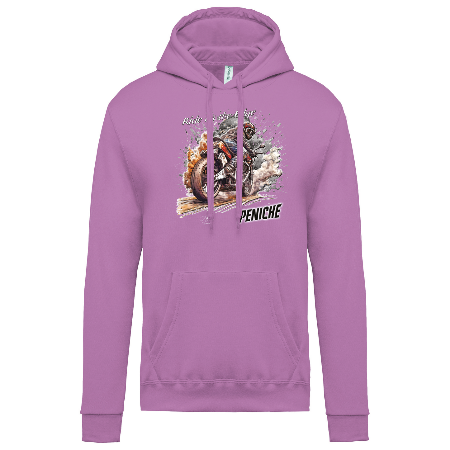 Sweatshirt Kariban com Capuz Ride on the Edge Peniche
