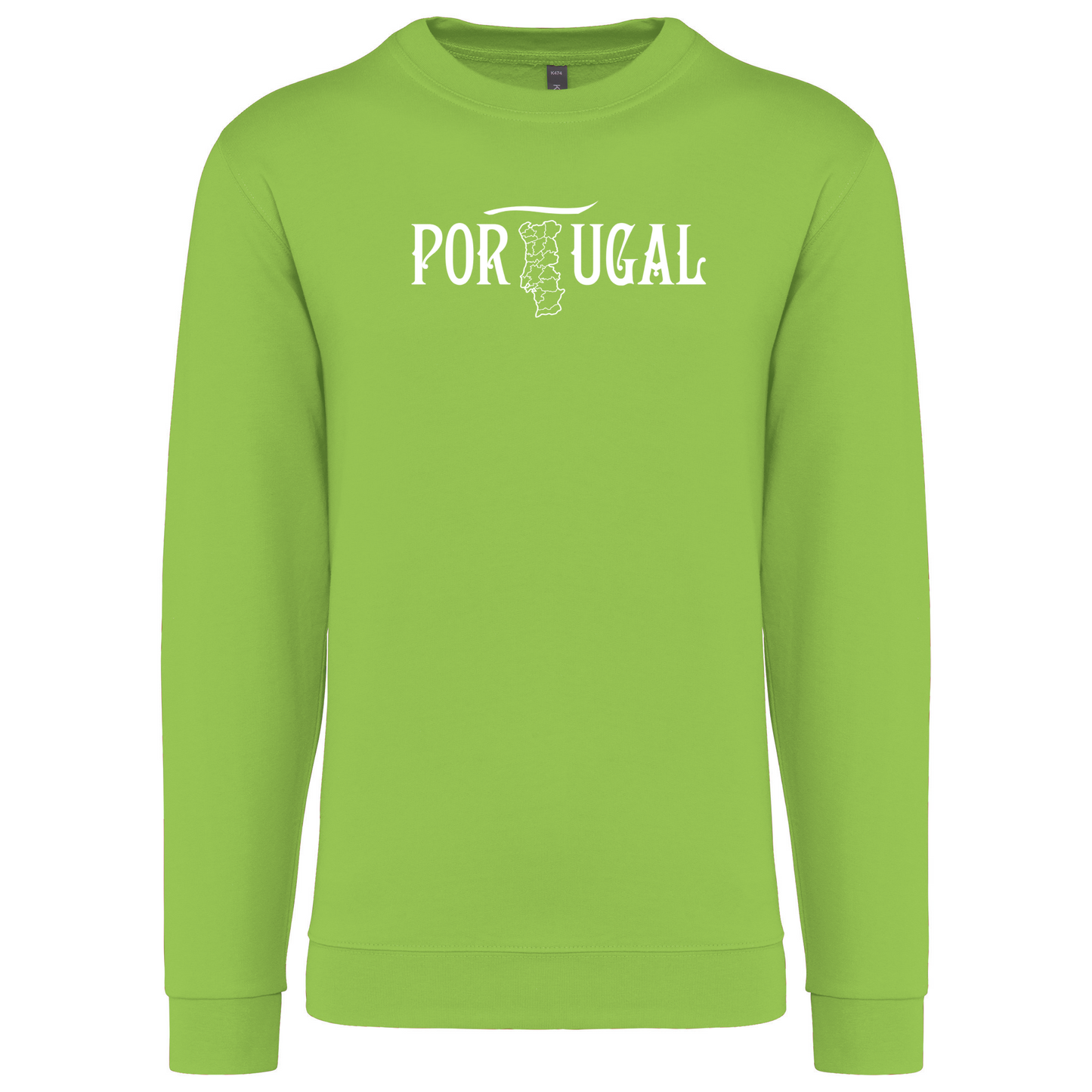 Sweatshirt Kariban sem Capuz Mapa de Portugal