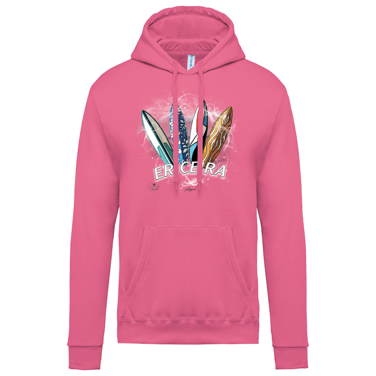 Sweatshirt Kariban com Capuz Surfboards Ericeira