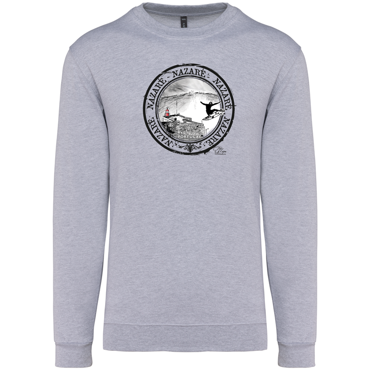 Sweatshirt Kariban sem Capuz Selo Nazaré