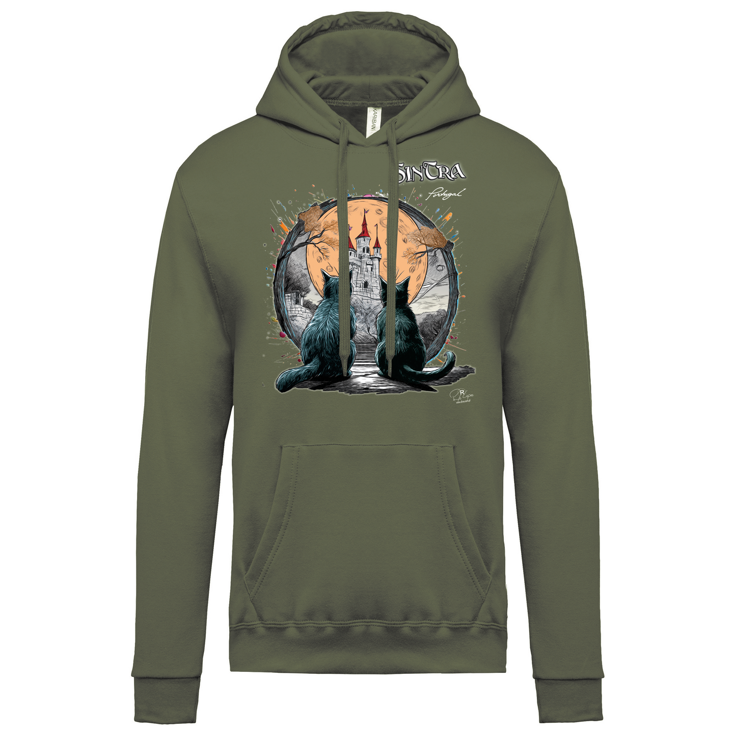 Sweatshirt Kariban com Capuz Luar Sintra