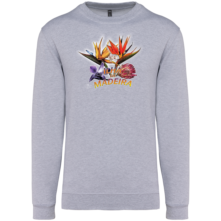 Sweatshirt Kariban sem Capuz Estrelícias