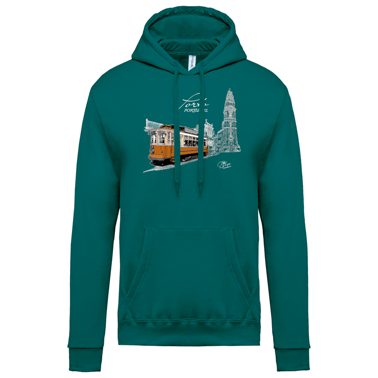 Sweatshirt Kariban com Capuz Clérigos