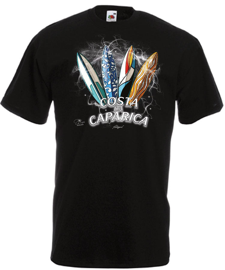 T-shirt Surfboards Costa da Caparica