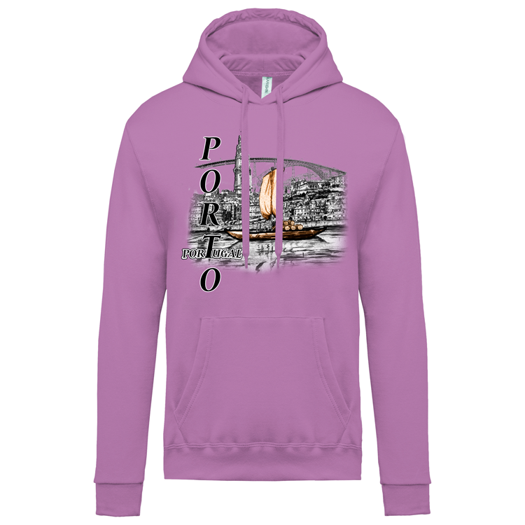 Sweatshirt Kariban com Capuz Ribeira