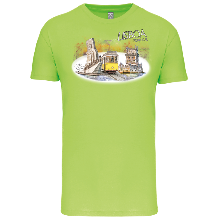 T-Shirt Algodão Biológico Monumentos Belém