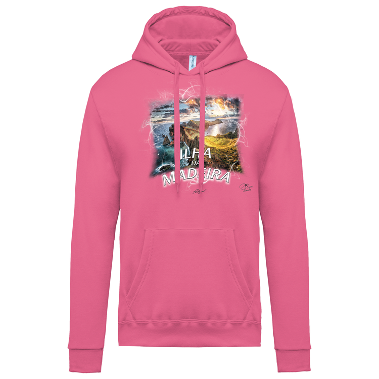 Sweatshirt Kariban com Capuz Ponta de São Lourenço