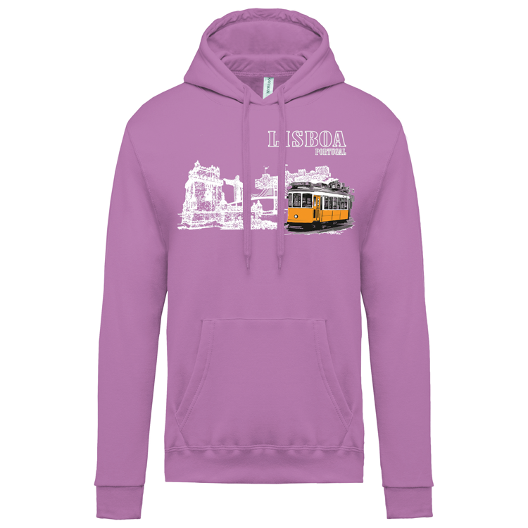 Sweatshirt Kariban com Capuz Monumentos Lx