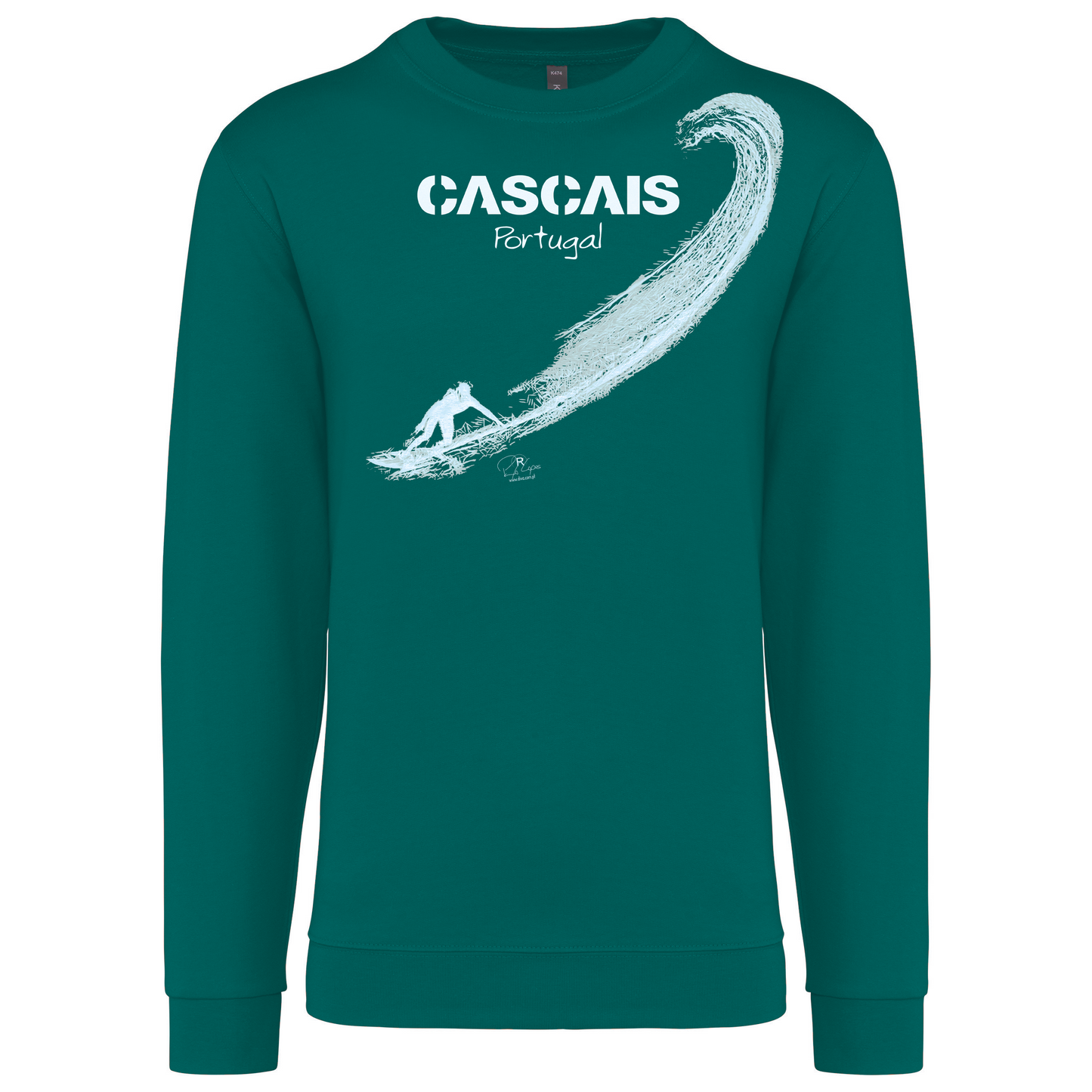 Sweatshirt Kariban sem Capuz Surf Cascais
