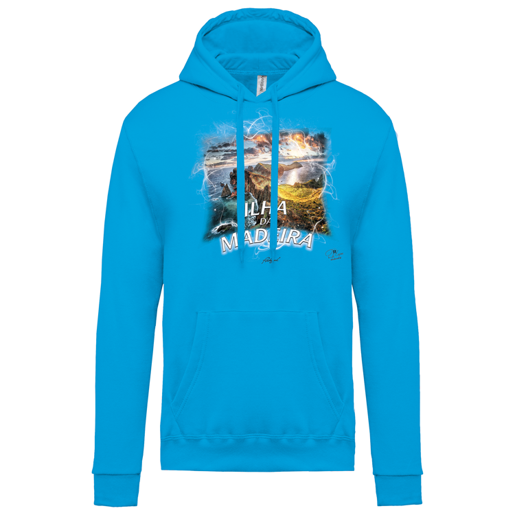 Sweatshirt Kariban com Capuz Ponta de São Lourenço