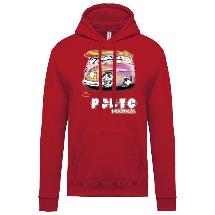 Sweatshirt Kariban com Capuz Gorduxinha Porto