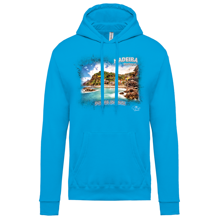 Sweatshirt Kariban com Capuz Ponta do Sol