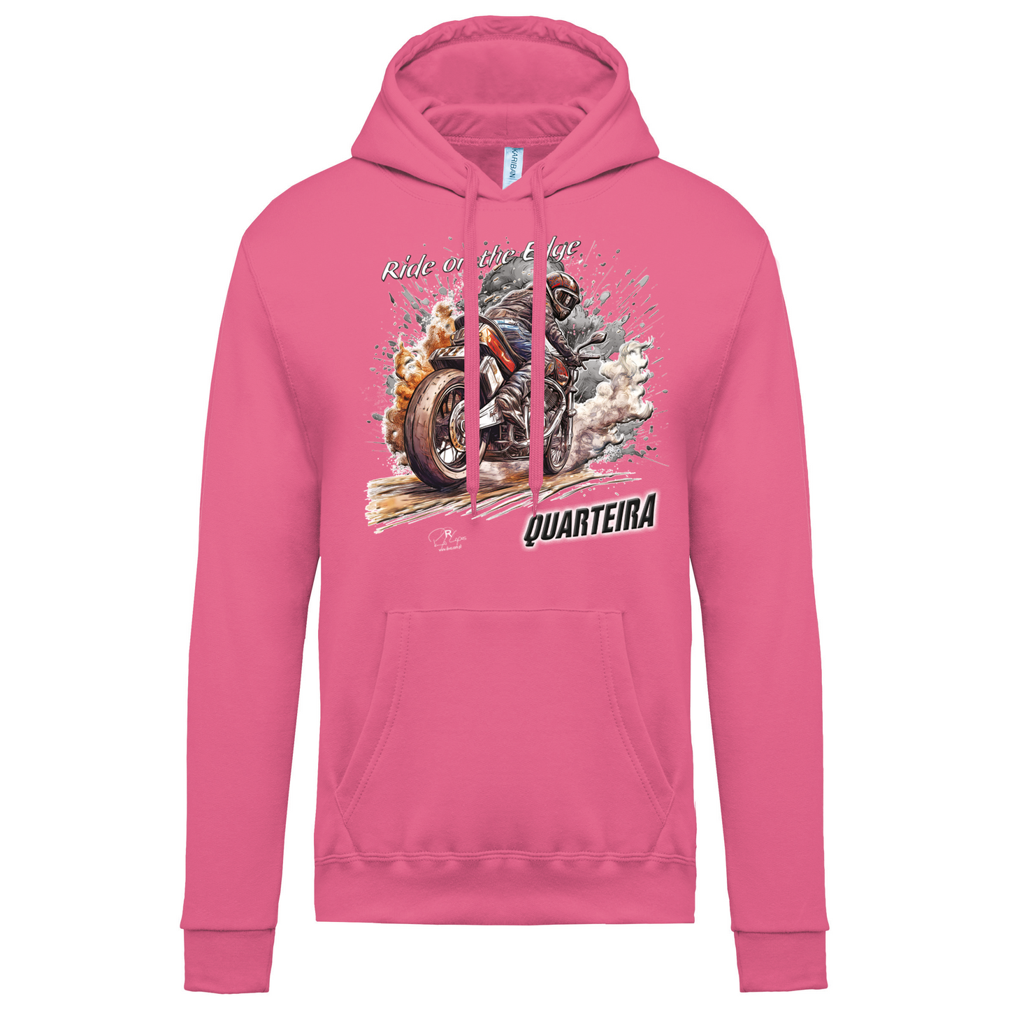 Sweatshirt Kariban com Capuz Ride on the Edge Quarteira