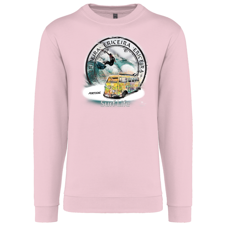 Sweatshirt Kariban sem Capuz Surf Life Ericeira