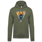 Sweatshirt Kariban com Capuz Sunset Nazaré