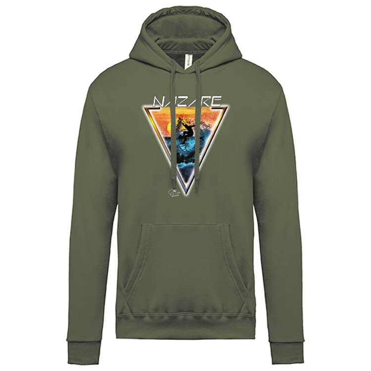 Sweatshirt Kariban com Capuz Sunset Nazaré