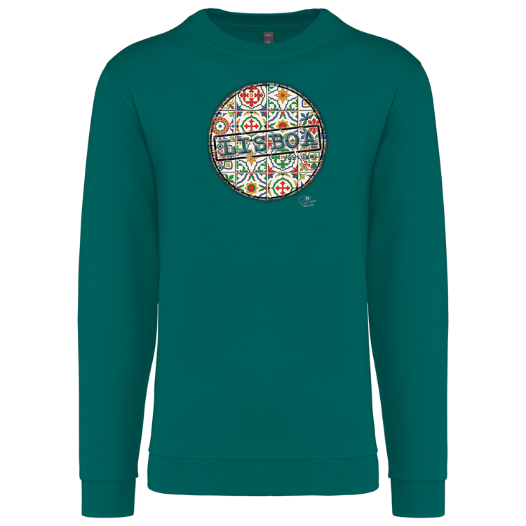 Sweatshirt Kariban sem Capuz Pin Lisboa