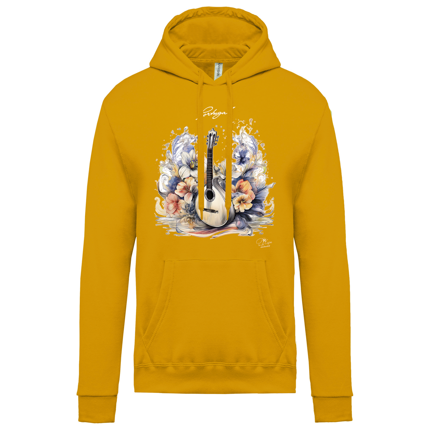 Sweatshirt Kariban com Capuz Guitarra Portuguesa