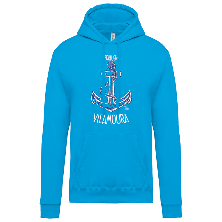 Sweatshirt Kariban com Capuz Âncora Vilamoura