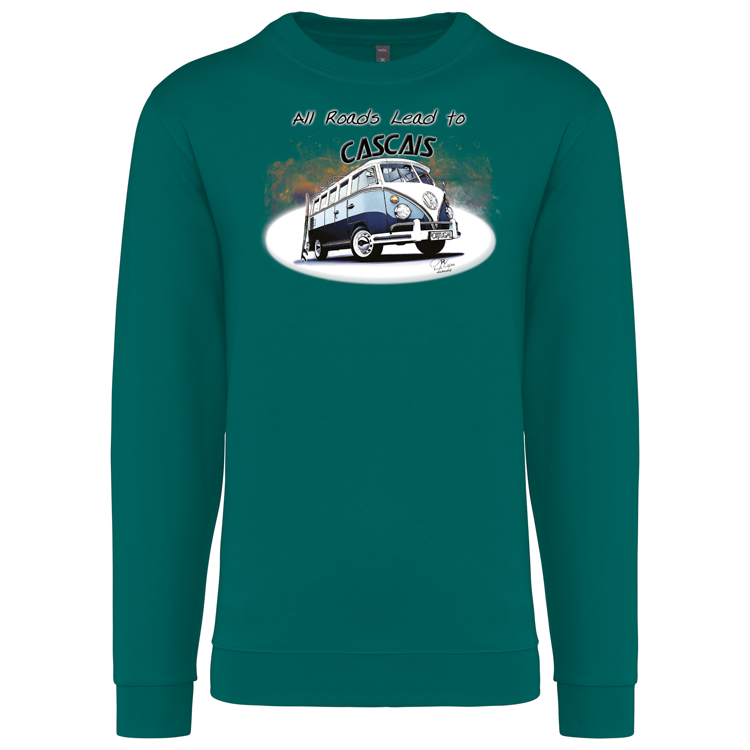 Sweatshirt Kariban sem Capuz All Roads Lead to Cascais