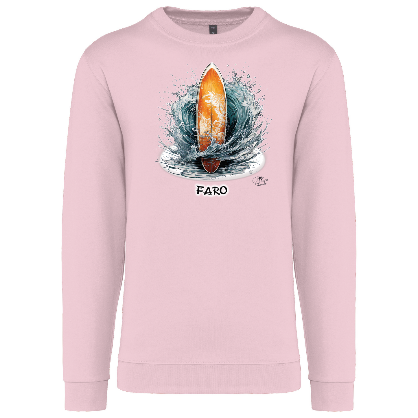 Sweatshirt Kariban sem Capuz Prancha Faro