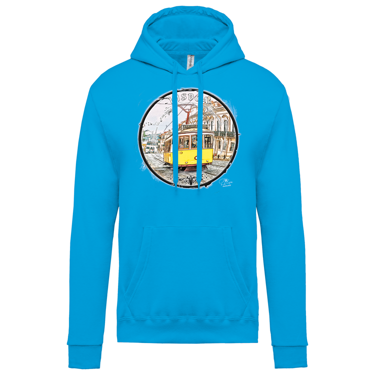 Sweatshirt Kariban com Capuz Calçada do Combro