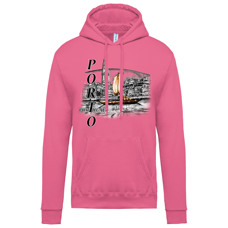 Sweatshirt Kariban com Capuz Ribeira