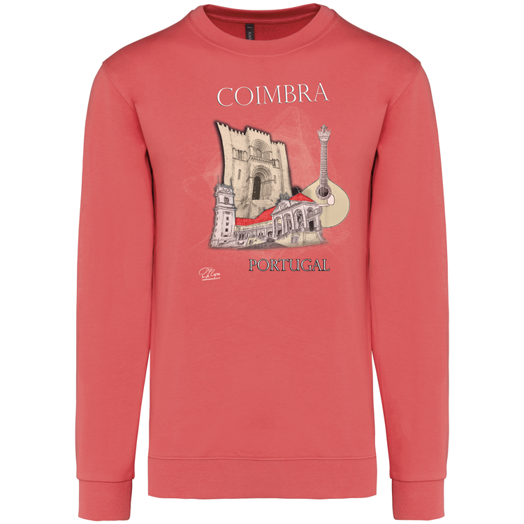 Sweatshirt Kariban sem Capuz Sé de Coimbra