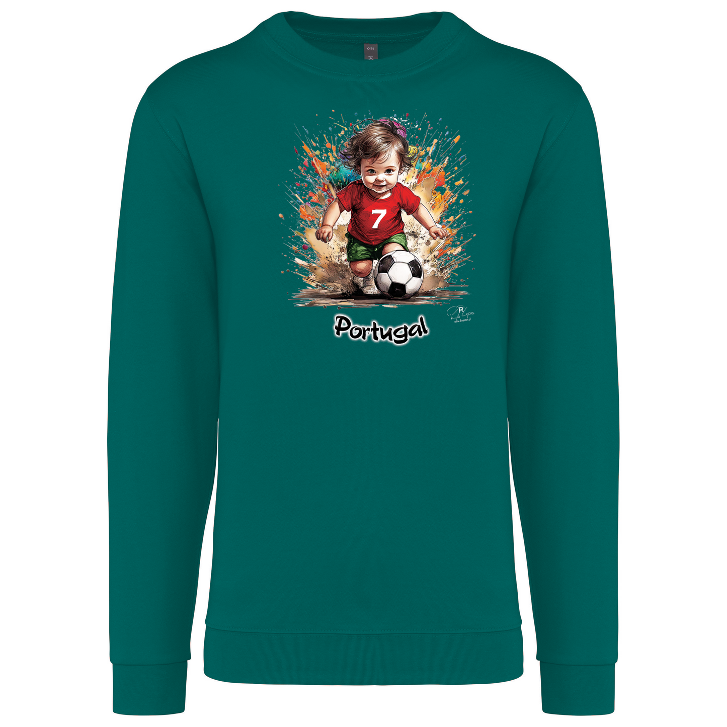 Sweatshirt Kariban sem Capuz 7 Portugal